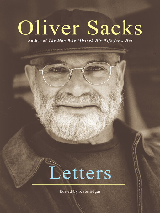 Title details for Letters by Oliver Sacks - Wait list